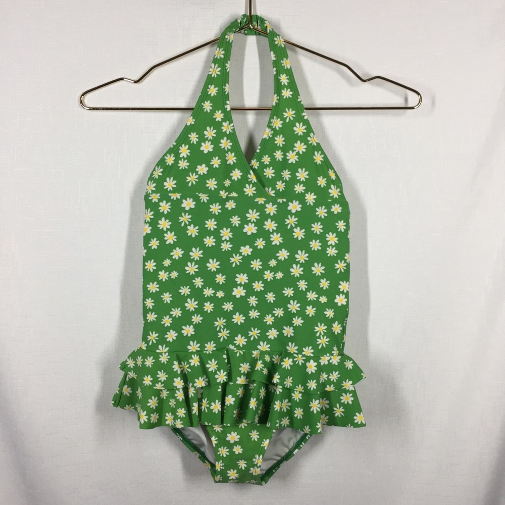 Hanna Andersson Daisy Swim Suit One Piece Size 6-7